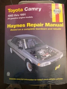 Haynes Repair Manual Toyota Camry For Models 1983-1991 Paperback 92005 - Picture 1 of 2