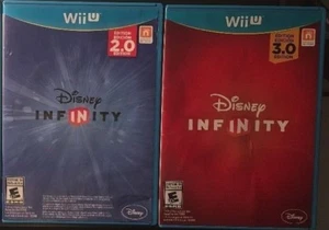 Wii U Disney Infinity 3.0 Star Wars & 2.0 Marvels 2 Games Only - Picture 1 of 1