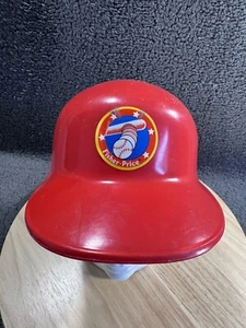Vintage 1990 Fisher Price Spielzeug Baseball Helm Kunststoff rot Kind Kleinkind Kinder - Bild 1 von 7