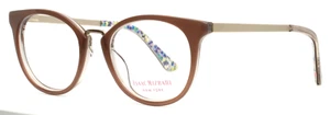 ISAAC MIZRAHI IM30021 TT Beige Womens Round Full Rim Eyeglasses 48-19-140 - Picture 1 of 15
