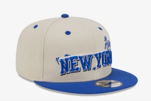 New Era 9Fifty New York Knicks Team Art 2-Tone Snapback Hat - Picture 1 of 4