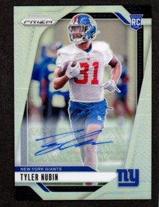 2024 Panini Prizm #395 Tyler Nubin Silver Prizm Autograph - Picture 1 of 3