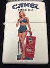 Zippo Camel 2015 Pinup Girl CZ 862 White Case 50 Made sexy Limited Edition 