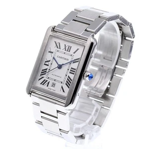 CARTIER W5200028 Tank Solo XL Date Automatic Men's #C464 - Picture 1 of 6