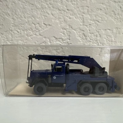 Wiking HO 1/87 Magirus Uranus THW Crane Truck KW 15 - MPN 24694 New in Box - Image 1 of 4