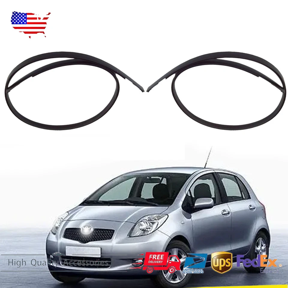 Moldura por goteo para techo lateral izquierdo y derecho Toyota Yaris 2006-2011 hatchback Foto 1 de 4