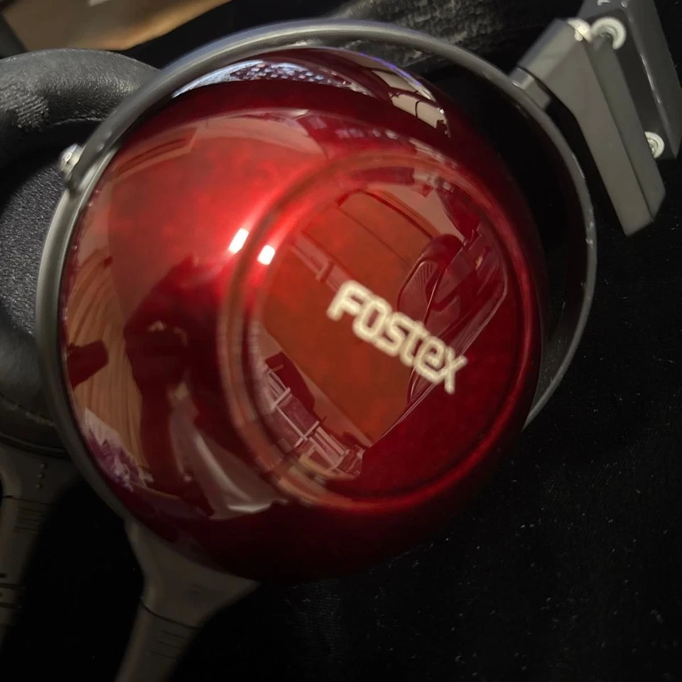 Fostex TH900 Rojo Alta Resolución Auriculares Sobre la Oreja Cable Desmontable Servicio Foto 1 de 4
