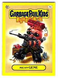 Mean Gene 2011 Garbage Pail Kids Flashback 3 Parody Exact Card Shown - Picture 1 of 2