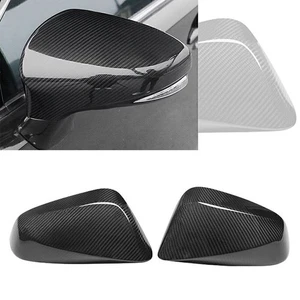 For Lexus 2013-2019 IS200t IS250 IS350 Add-On Carbon Fiber Side Mirror Cover Cap - Picture 1 of 7