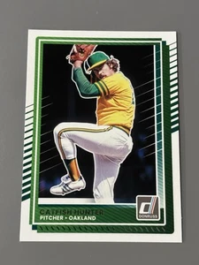 2025 Donruss Baseball Catfish Hunter #12  Oakland A’s - Picture 1 of 2