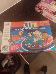 Game Of Life Be A Top Advertising Guru Board Game Complete - Picture 1 of 1
