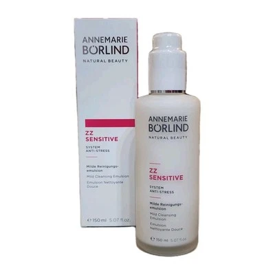 Emulsión de limpieza suave sensible Annemarie Borlind ZZ 5,07 OZ nueva en caja Foto 1 de 4