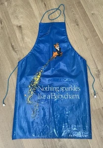 Rare Vintage Retro Babycham Deer Advertising Apron “Nothing Sparkles Like” - Bar - Picture 1 of 9