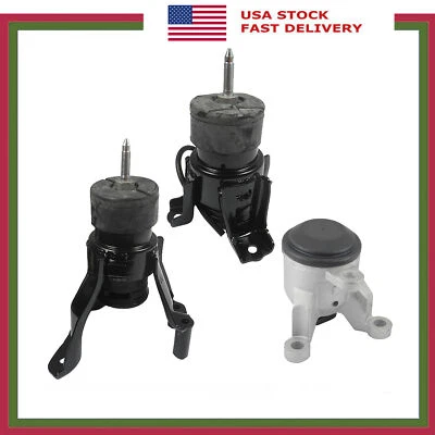 Set of 3PCS New Engine Motor Mount For Nissan Murano AWD 3.5L 2009 2011 2014 - Image 1 of 4