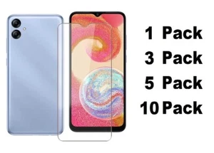 Tempered Glass Screen Protector for Samsung Galaxy A04e Anti Scratch Bubble Free - Picture 1 of 1