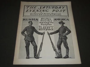 1900 JUNE 9 THE SATURDAY EVENING POST MAGAZINE - ILLUSTRATED COVER - SP 586 - Bild 1 von 3