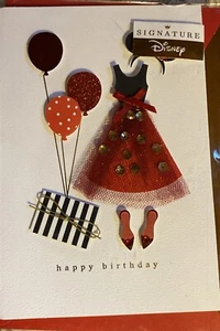 Hallmark Birthday Card by Signature ~ 3D Minnie Mouse " The One & Only YOU " - Picture 1 of 2