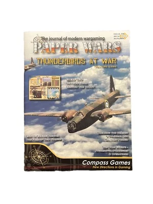 Compass Paper Wars #79 With Complete Historical War Game - Thunderbirds at War - Image 1 of 4