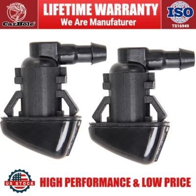 Насадки стеклоочистителя омывателя струйного распыления для 2008 2009 2010 Ford F250 F350 F450 - Изображение 1 из 4