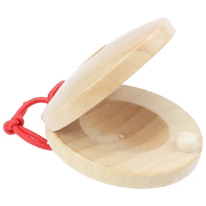4 Pcs Children's Percussion Instrument Kids Instruments Castanets Musical - Picture 1 of 12