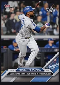 2024 TOPPS NOW - 2-run Game Tying Double - TEOSCAR HERNANDEZ (Topps Bunt Digital Card - Bild 1 von 1