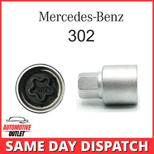 Master safety locking wheel bolt key 302, 17mm socket for Mercedes A C E - Picture 1 of 6