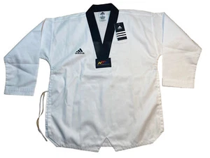 Adidas ADI-Start NEW 150 Size 1 Taekwondo Uniform (Dobok) Tae Kwon Do TKD - Picture 1 of 22