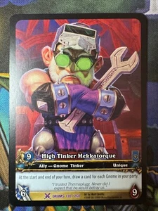 Batería TCG World of Warcraft 130/268 arte extendido High Tinker Mekkatorque - Imagen 1 de 1