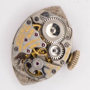 Reloj Pulsera Vintage LeCoultre Calibre 490/BW 17-Joyas Movimiento, Funciona y Mantiene el Tiempo - Imagen 1 de 4