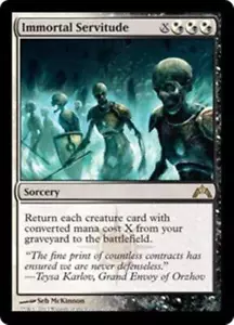 MTG - IMMORTAL SERVITUDE - Gatecrash (R) - Picture 1 of 1