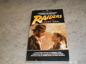 RAIDERS OF THE LOST ARK CAMPBELL BLACK PB 1ST EDITION 1981 - Picture 1 of 6