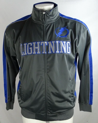 Tampa Bay Lightning NHL Majestic Men's Track Jacket Cover