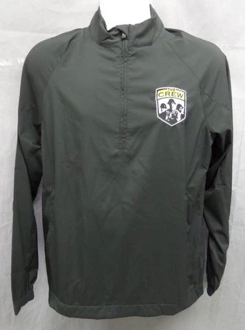New Adidas Columbus The Crew MLS 1/4 Zip Windbreaker Jacket Mens Size Small S Cover