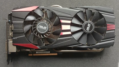 ASUS Radeon R9 280, R9280-DC2T-3GD5 DirectCU II, 3 Go GDDR5, 2x DVI, HDMI, DP - Photo 1/4