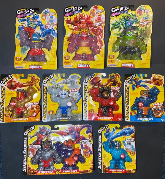 Heroes of Goo Jit Zu SMASH STRIKERS & STRETCH STRIKERS & MORE Choose Your Figure - Image 1 of 1