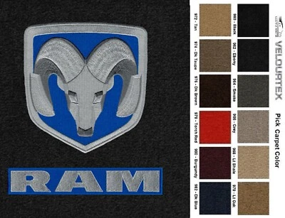 Lloyd Mats Velourtex Dodge Ram Double Logo Front Floor Mats (1994-2010) Foto 1 de 4