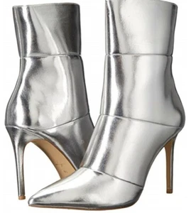 Daya by Zendaya SILVER Nicolette Ankle Boot Sz 10 M -- $199 now $99.49 (50% OFF) - Picture 1 of 7