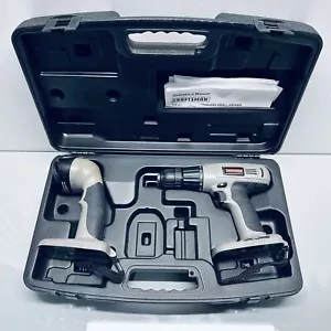 Craftsman 18 V 3/8" Trapano senza fili e luce di lavoro combinata in custodia - solo strumenti - Foto 1 di 6