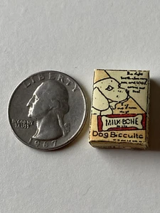 Doll House 1:12 Milk Bone dog biscuit box - Picture 1 of 1