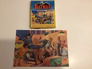 VINTAGE 1966 BATMAN DC COMIC CONTROL ROOM CHAOS 260 PEZZI PUZZLE COMPLETO - Foto 1 di 21