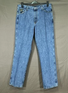 CINCH Green Label RELAXED FIT Medium Stone DENIM Tapered Leg MEN'S Jeans 38x34 - Picture 1 of 5