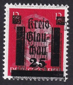 Lokalausgabe Glauchau Doppeldruck Mi.Nr. 7 DD ungebraucht geprüft BPP (1593) - Imagen 1 de 2