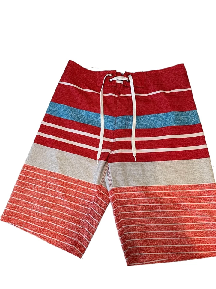 Bañador Pantalones Cortos Activos Old Navy California Para Hombre Talla 28 Rayas Rojas Envío Rápido Foto 1 de 4