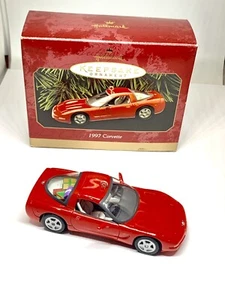 1997 Corvette Hallmark Keepsake Ornament Sculpted by Don Palmiter - Picture 1 of 11
