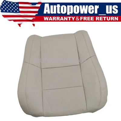 New For Dodge Durango 2011-2018 Passenger Top Replacement Leather Seat Cover Tan Foto 1 de 4