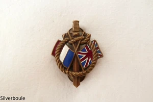 INSIGNE MISSION MILITAIRE DE LIAISON FRANCO BRITANNIQUE. - Foto 1 di 2