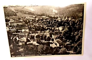 AK - Bad Landeck mit Hindenburgheim vom Flugzeug gesehen, 1934 frankiert - Bild 1 von 2