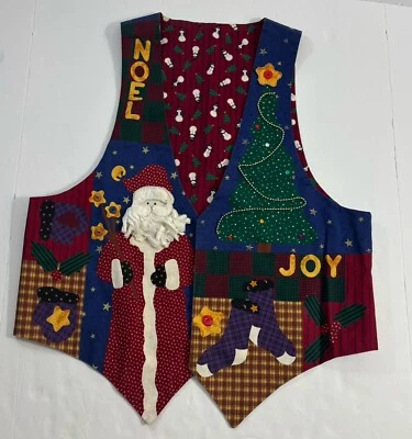 Suéter/Chaleco Navidad Feo Noel Joy Mira Fotos Para Medidas Foto 1 de 4