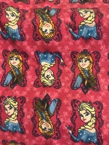 Springs Creative Flannel Disney Frozen Sisters Elsa And Ana 26 Inch Piece - Picture 1 of 3