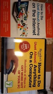 2 How to Do Just About Anything on a Computer/Internet Reader's Digest Paperback - Picture 1 of 5